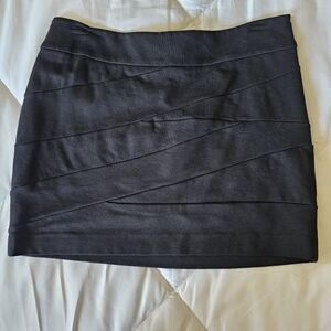 Express Black Mini Skirt Size 4